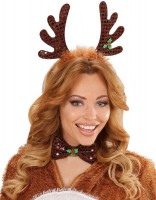 Preview: 2-piece reindeer costume accessories set