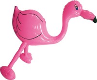 Flamant rose gonflable 61cm