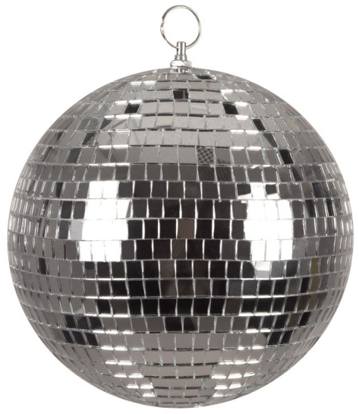 Silver disco ball 30cm