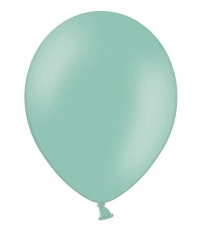 50 party star balloons mint 23cm