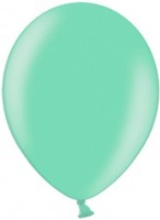 Förhandsgranskning: 100 Celebration metalliska ballonger mint 29cm