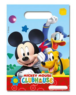 6 Mickey's Clubhouse gift bags