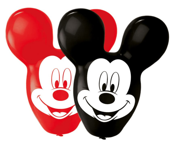 4 globos de orejas gigantes de Mickey Mouse
