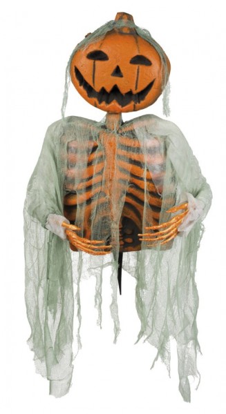 Gruseliges Halloween-Kürbis Skelett 52cm