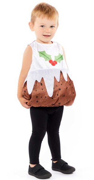 Mini Christmas pudding costume for toddlers
