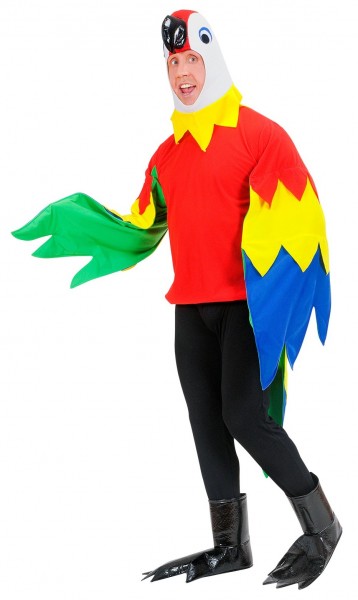 Pierre Papagei Kostüm Für Erwachsene