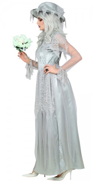 Zombie bruid Lucinda dames kostuum 3
