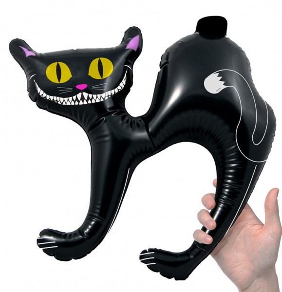 Inflatable cat Sombra
