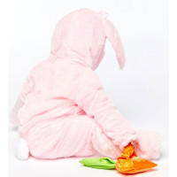 Vista previa: Disfraz de conejo bebé dulce en rosa