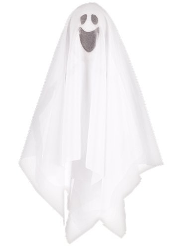 Friendly Halloween ghost to hang up 52cm