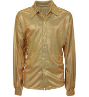Preview: Glitter shirt Disco Fever Gold