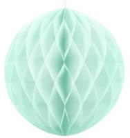 Honeycomb ball Lumina mint turquoise 40cm