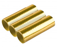 3 shiny gold streamers 4m
