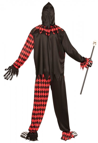 Demon men's costume with diamond pattern 2