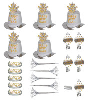 Preview: Silver New Year Party Set 21 pieces