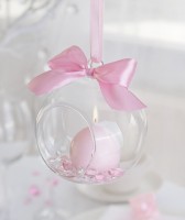 Preview: Glass ball hanging decoration 10cm