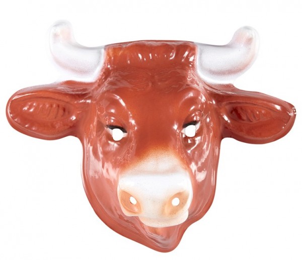 Máscara de vaca margarita para niños