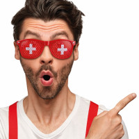Widok: Okulary imprezowe Szwajcaria