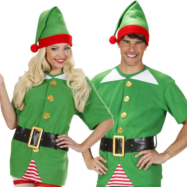 Costume da elfo Natale unisex