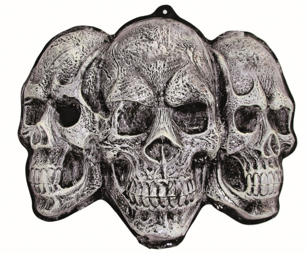 Halloween skull picture 53cm x 44cm