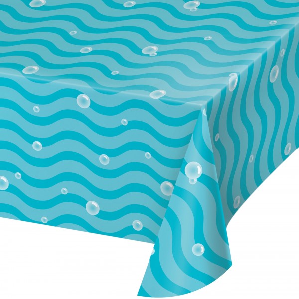 Narwhal party tablecloth 2.59 x 1.37m