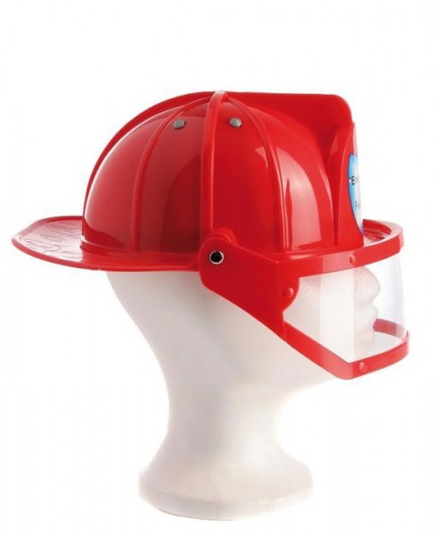 Red fire helmet 2