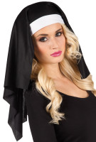 Black nuns hood
