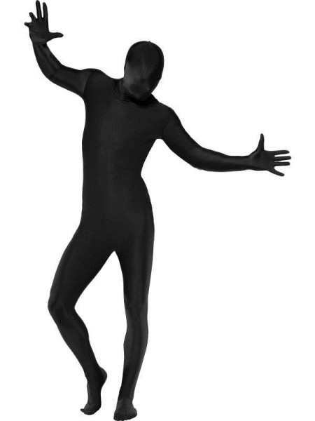 Morphsuit With Fanny Pack Black