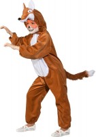 Preview: Brown fox overall with hood