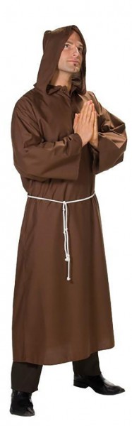 Braunes Mönch Kostüm Für Herren