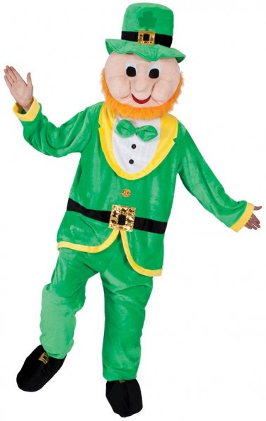 Irsk leprechaun-maskot jumpsuit