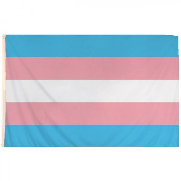 Drapeau CSD Transgender Pride 1.52m
