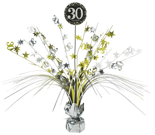 Gouden 30e Verjaardag tafelfontein 46cm