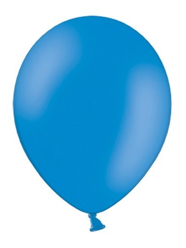 50 Partystar Luftballons royalblau 27cm