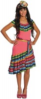 Vorschau: Buntes Mexiko Kleid Sheila