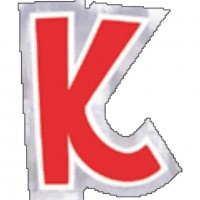48 ballongklistermärken bokstaven K