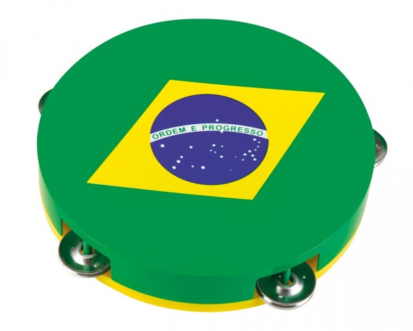 Portavasos pandereta Brasil 2