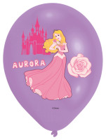 Oversigt: 6 Disney prinsesse-trioballoner 28 cm