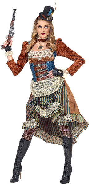 Costume Genevieve Steampunk per donna