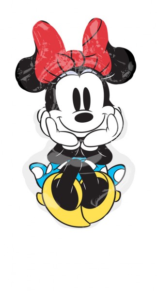 Folienballon Träumende Minnie Mouse
