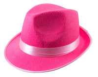 cool neon hat in pink
