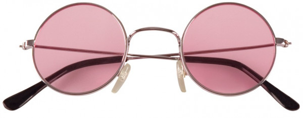 Różowe okulary hipisowskie z lat 70-tych