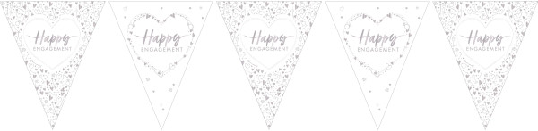 Happy Engagement pennant chain 3.7m