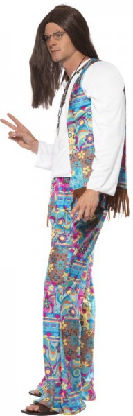 Jacko Peace Hippie mænds kostume 2