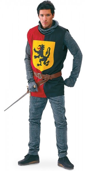 Eroe cavaliere costume Benedikt per uomo