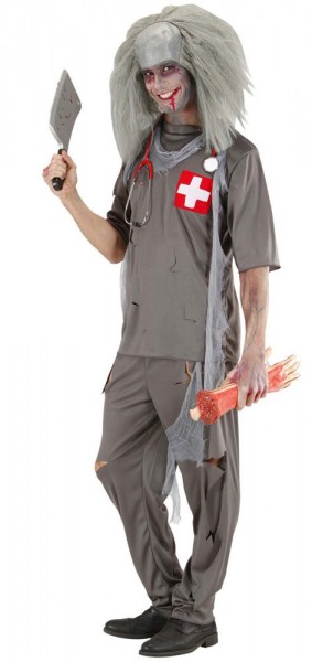 Undead medic doctor zombie costume 3