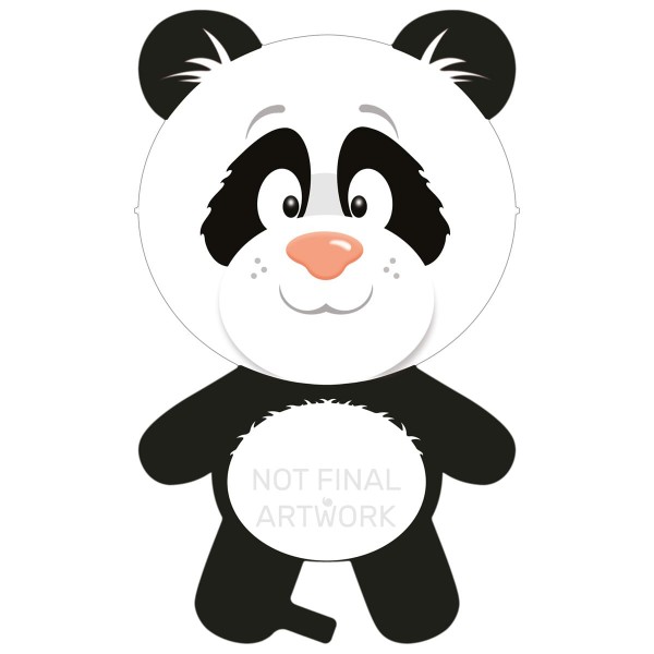 Folieballong Baby Panda 66 x 43cm