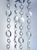 Voorvertoning: Kristallen hanger Ophelia transparant 1m