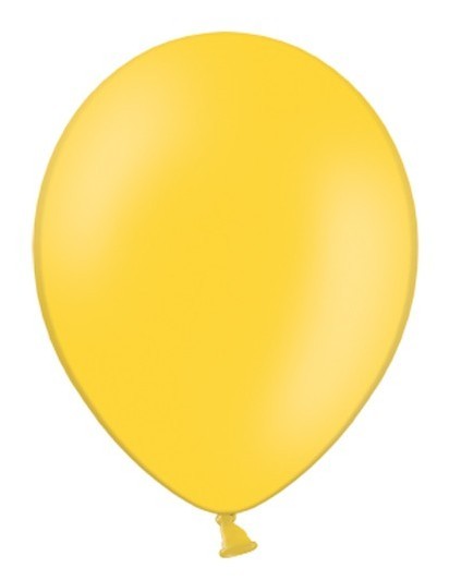 100 ballons Nina jaune clair 35cm