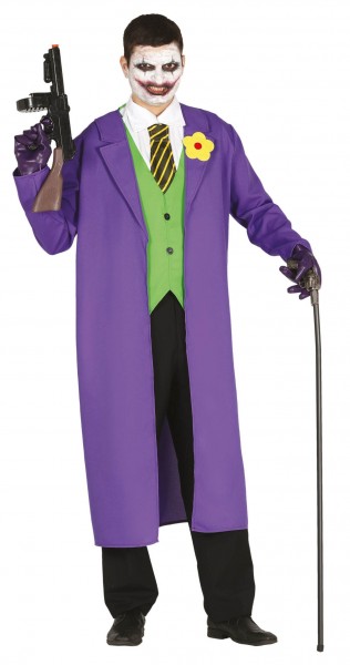 Disfraz de Joker espeluznante para hombre